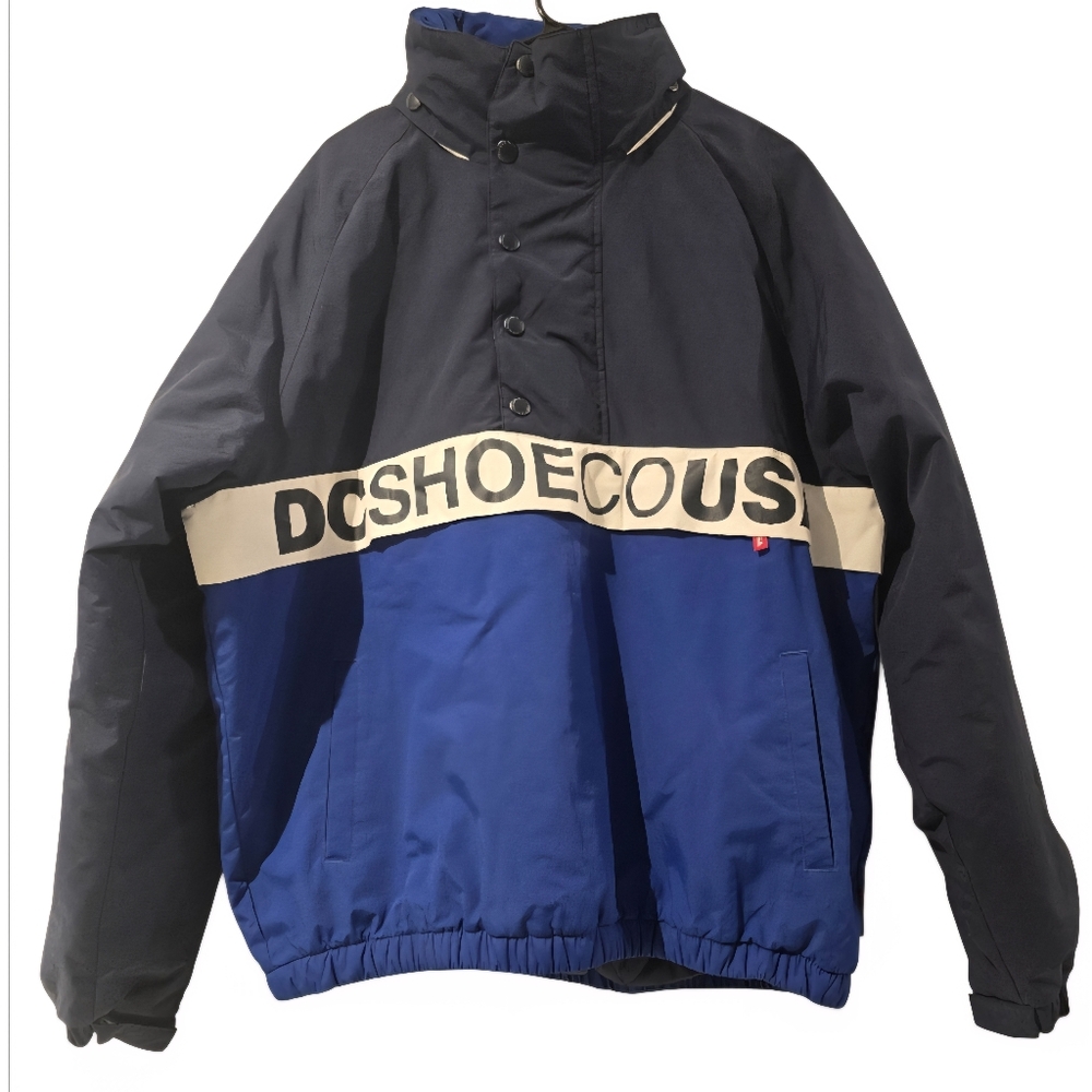 DC Men's Navy and Royal Blue Performance Jacket